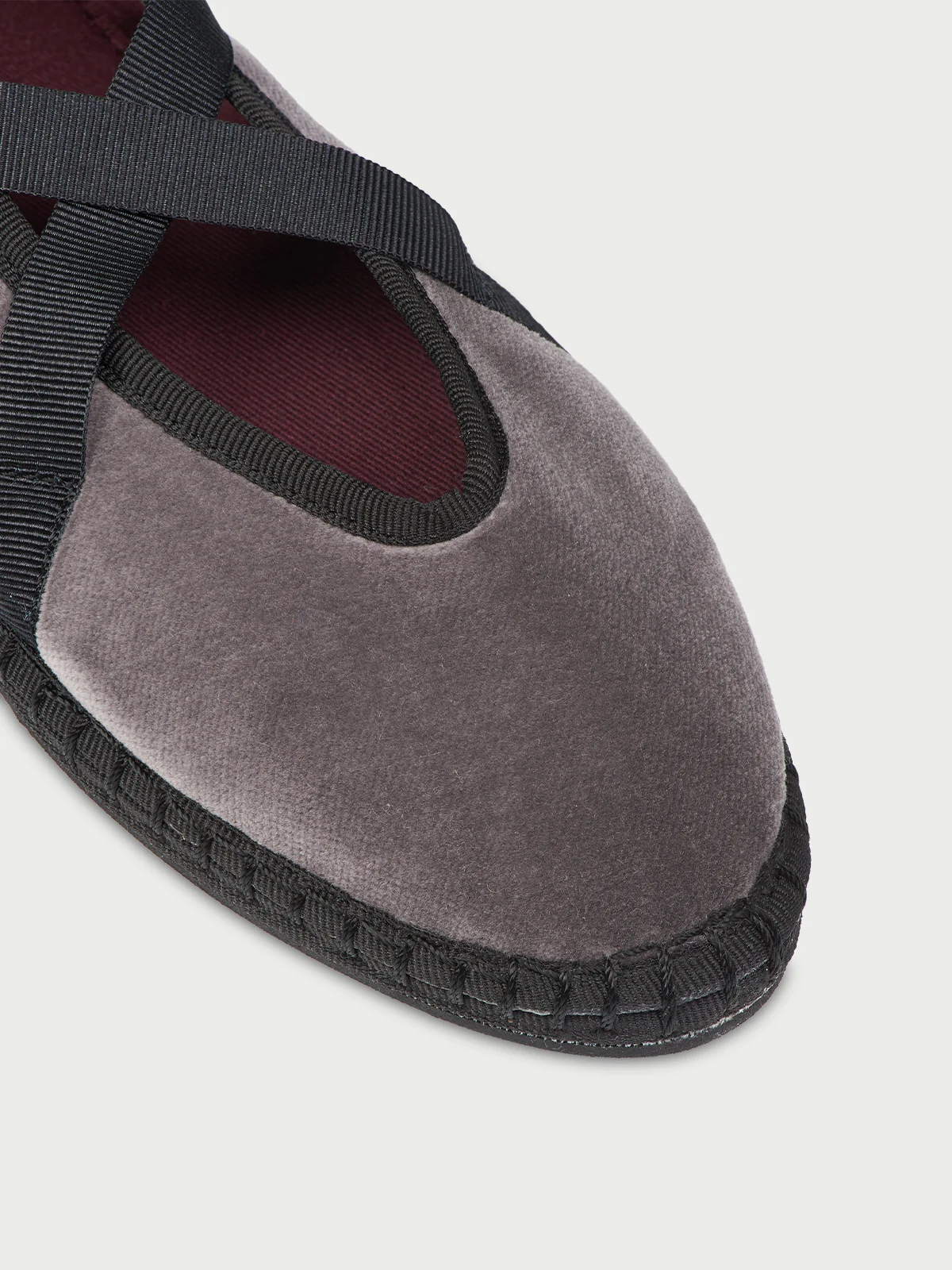 Eichiro Velvet Ribbon Grey - Image 4