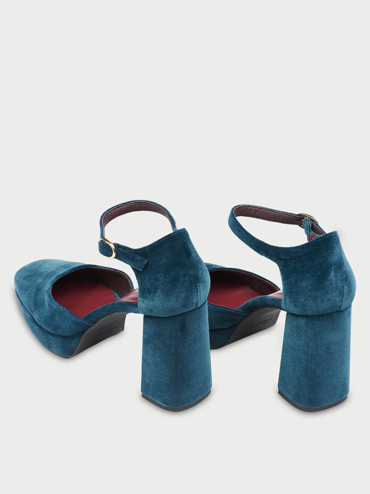 Flamenco Heels Petrol - Image 4