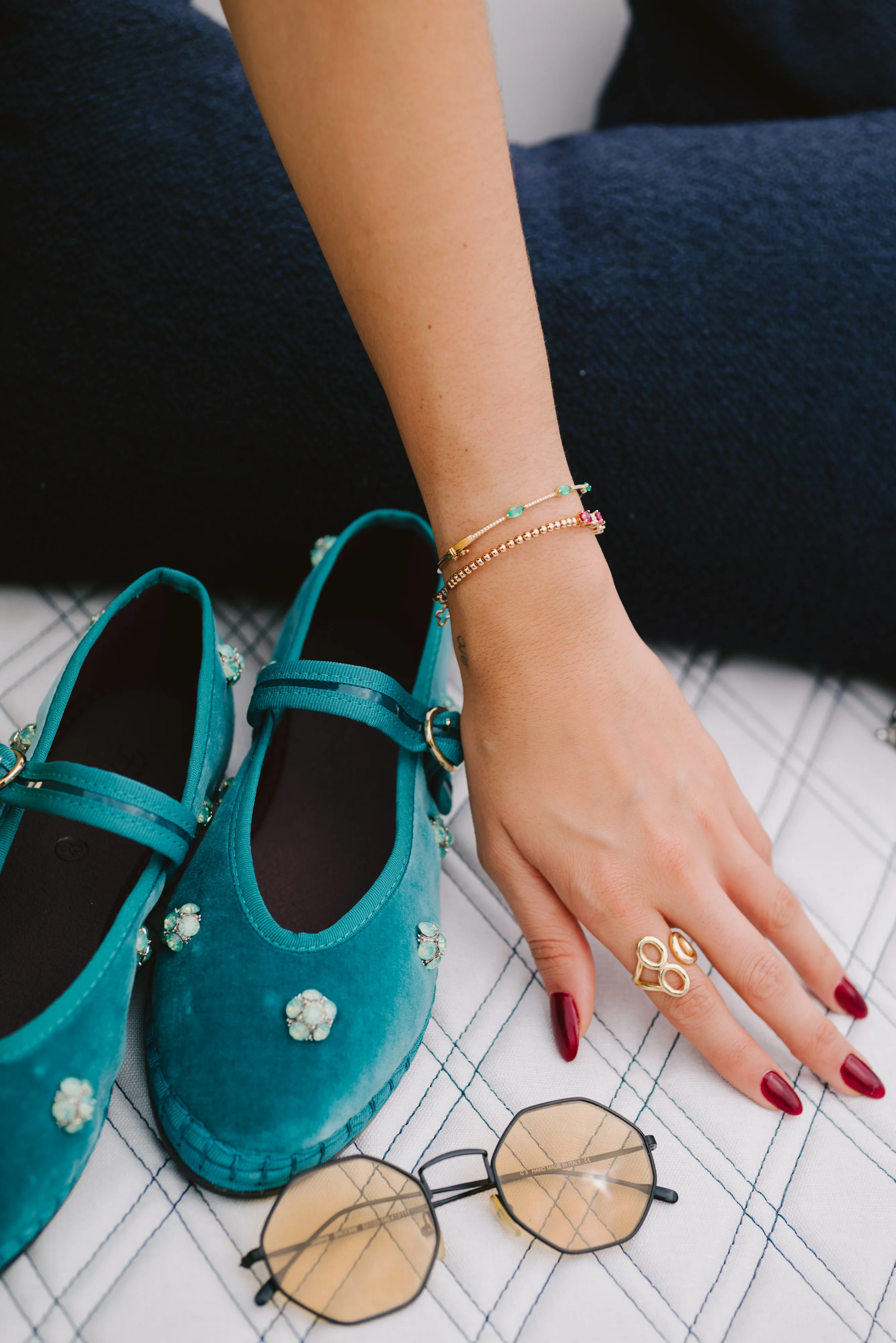 Pierre Flower Green - Image 4